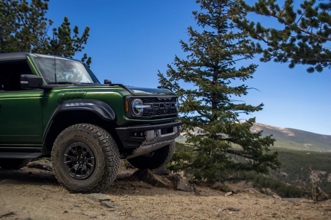 test drive, driven: the 2022 ford bronco raptor is phenomenal at everything except camping