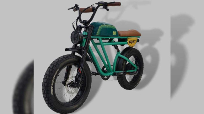 take a look at this scrambler-style e-bike from michael blast