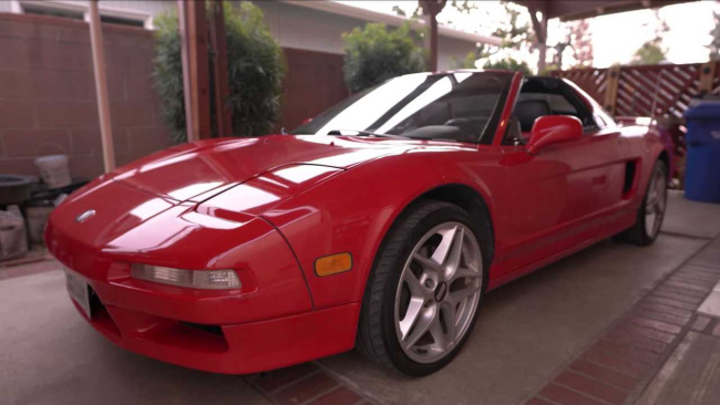 1995 Acura NSX With 400,000 Miles tour video