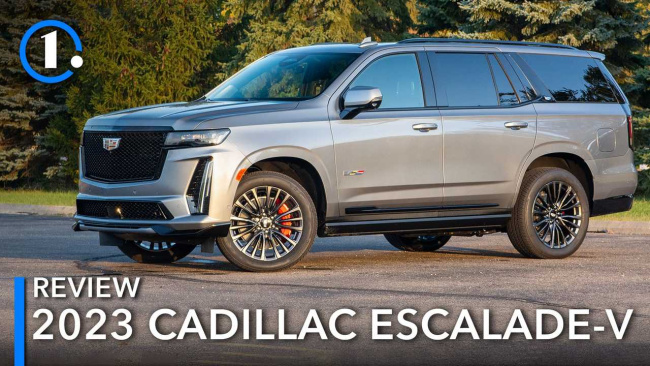 2023 cadillac escalade-v review: best of cadillac, best of v
