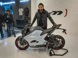 ultraviolette bike, tvs motor, electric motorcycle, ultraviolette automotive, qualcomm, ultraviolette aims to sell 15,000 e-sports bikes