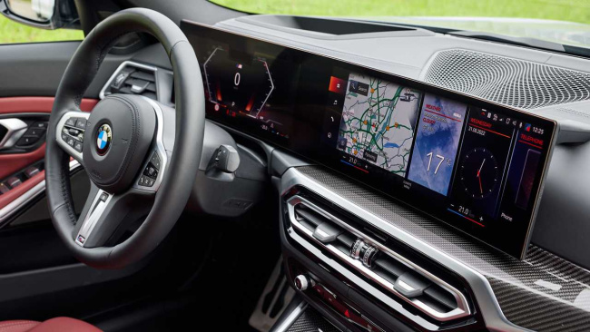 bmw 4 series and m4 get idrive 8 with curved displays