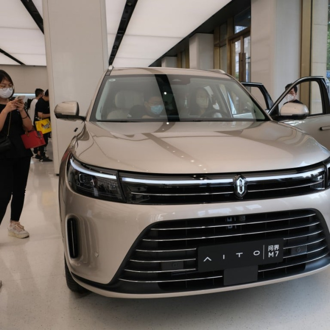 huawei-backed premium ev brand aito cuts prices, following tesla’s discounts, heating up competition in world’s largest car market