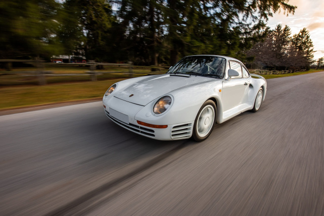 Rare 1987 Porsche 959 Komfort With Relatively Low Mileage For Sale, Car Auctions, For Sale, Porsche, Porsche 959, RM Sotheby's