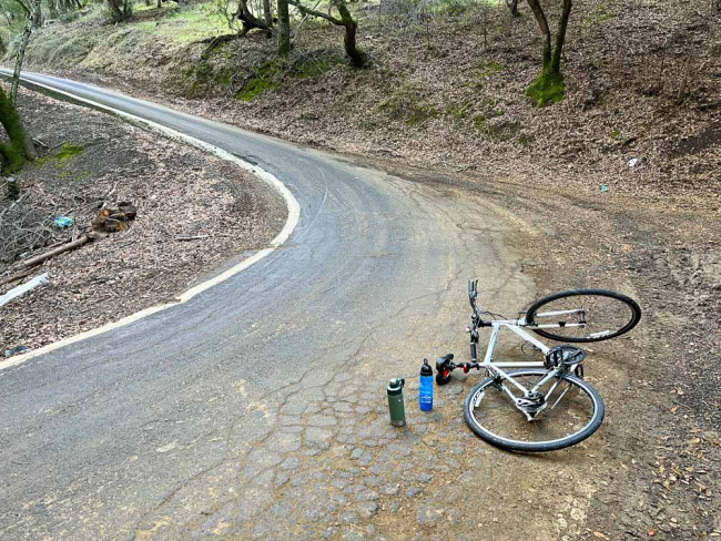 adventure-cycling in morgan territory, california