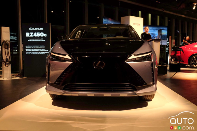 2023 lexus rz: all-electric suv gets $64,950 cad starting price