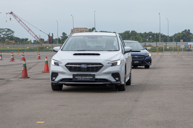 subaru invites journalists to slay tyres and sample latest iteration of its iconic wrx model