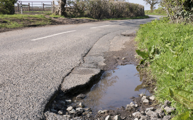 Pothole crisis to worsen due to budget cuts, freezing weather and Russia sanctions