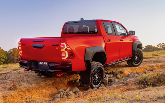 2023 toyota hilux gr sport revealed, boosted to 165kw / 550nm