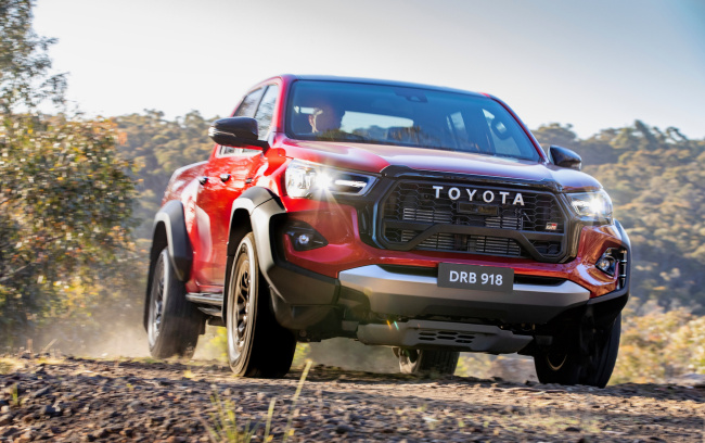 2023 toyota hilux gr sport revealed, boosted to 165kw / 550nm