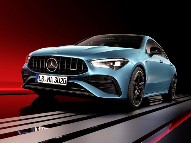 Updated Mercedes-Benz CLA goes mild hybrid