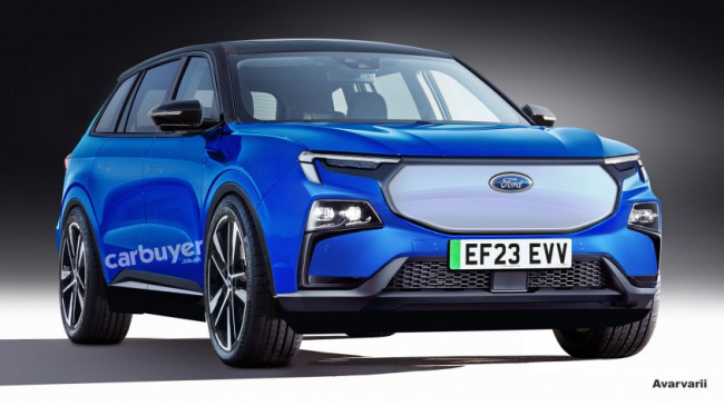 electric cars, ford, family suvs, new ford electric suv to rival volkswagen id.4