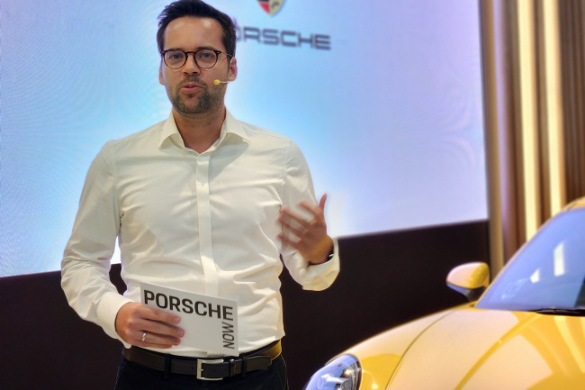 porsche singapore unveils new pop-up retail experience at guoco tower