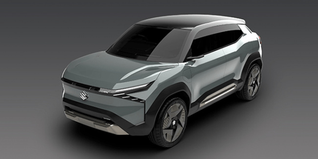 auto expo, concept, india, suzuki, suzuki evx, suzuki presents electric suv concept for 2025