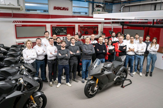 Ducati Begins Production Of MotoE Electric Race Bikes