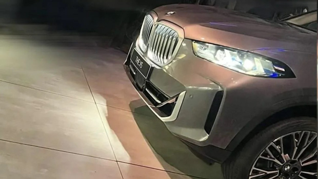 2024 BMW X5: LCI facelift leaked showing fresh  front and rear end design, curved touchscreens expected