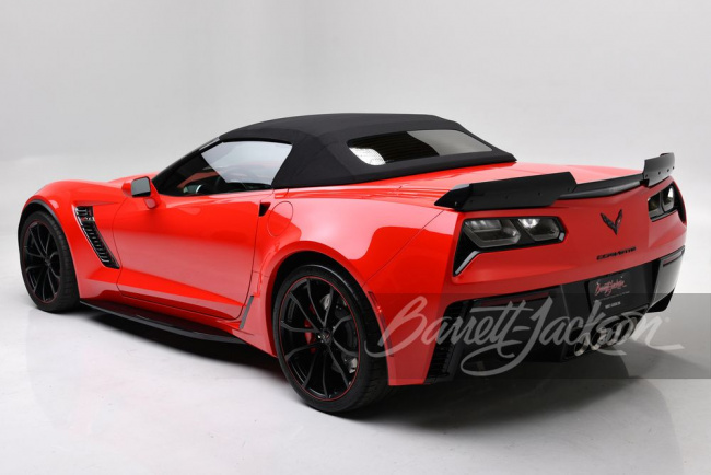 handpicked, sports, american, news, muscle, newsletter, classic, client, modern classic, europe, features, luxury, trucks, celebrity, off-road, exotic, asian, german, low-mileage corvette z06 convertible being sold saturday at barrett-jackson