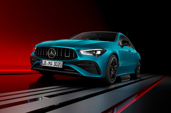 2024 mercedes-amg cla 35 first look review: mild hybrid, hot performer