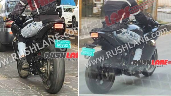magron novus electric motorcycle spied in bengaluru – gets forged carbon fiber