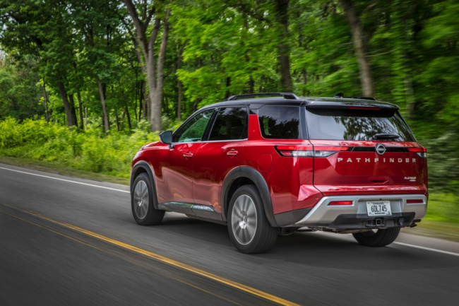 nissan, pathfinder, small midsize and large suv models, experts disagree on the best 2023 nissan pathfinder trim