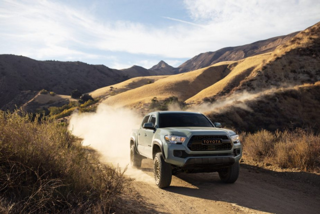 tacoma, toyota, trucks, what were the 5 most popular trucks of 2022?