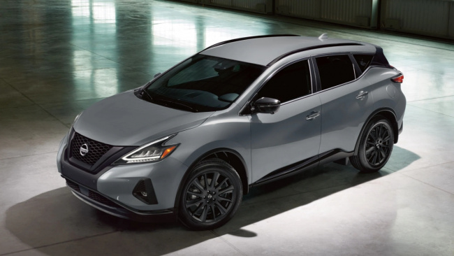 murano, nissan, small, midsize and large crossover models, j.d. power’s surprise pick for best 2022 midsize suv