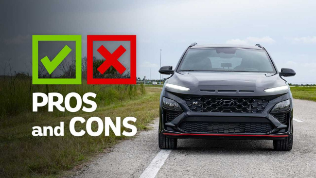 2022 hyundai kona n pros and cons: performance and practicality