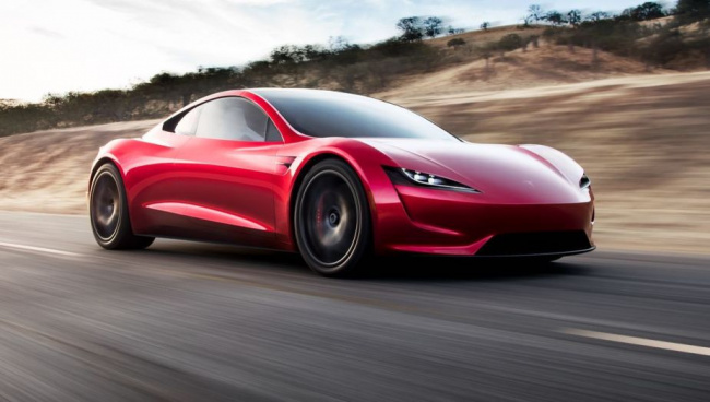 tesla, tesla roadster development slowed but musk says rocket thrusters and hover capability possible