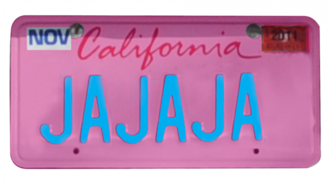 crime, vanity plate, illegal car trend is skyrocketing with 16-month jail time