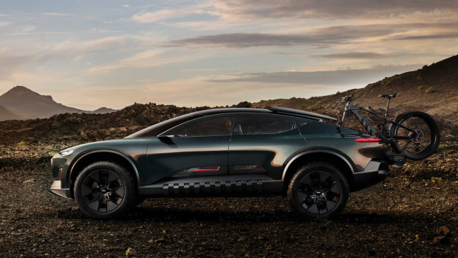 audi activesphere concept revealed as off-road coupe that transforms into a pickup