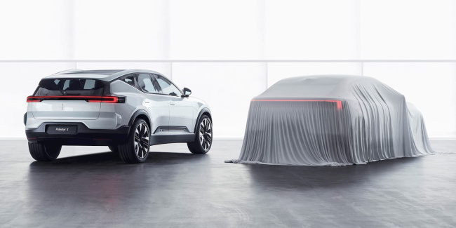polestar 4 apparently spotted in china as sporty tesla model y challenger