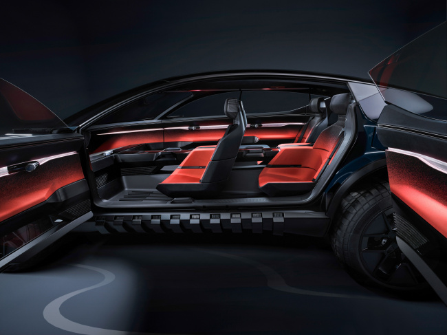 , audi’s activesphere concept is a vr, pickup bed, quattro fever dream