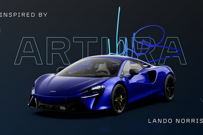 video, supercars, watch: lando norris builds dream mclaren artura on new online configurator