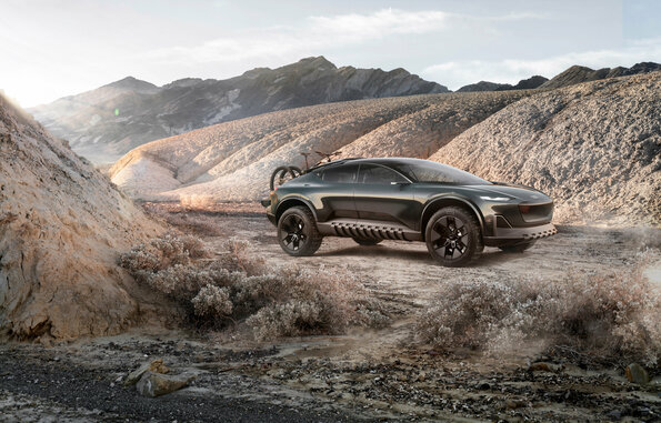 audi’s new ev concept doubles as an suv and truck, giving you the best of both worlds