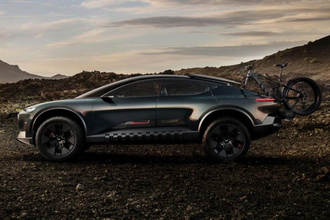 audi activesphere concept is a coupe-pickup with ar tech