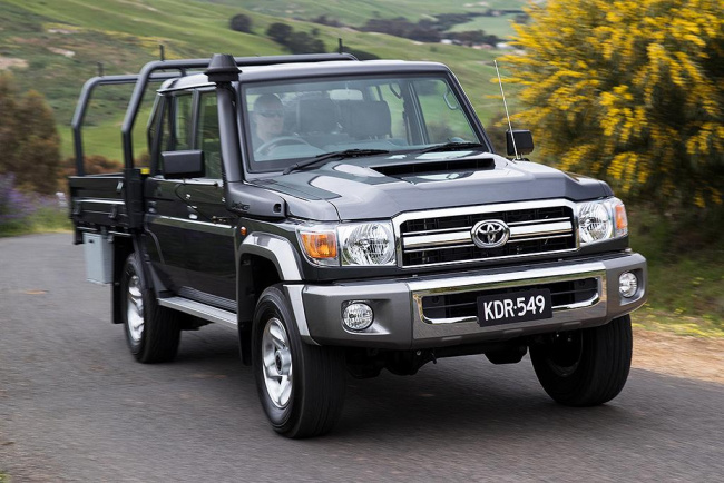 toyota, landcruiser, car news, wagon, 4x4 offroad cars, adventure cars, hybrid cars, tradie cars, toyota landcruiser 70 series may ditch v8 for hybrid power