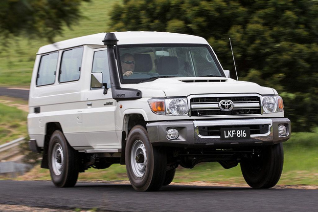 toyota, landcruiser, car news, wagon, 4x4 offroad cars, adventure cars, hybrid cars, tradie cars, toyota landcruiser 70 series may ditch v8 for hybrid power