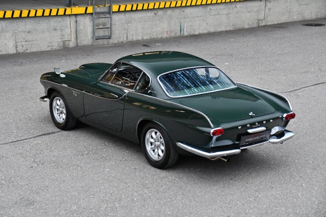 This Volvo P1800 is actually an Aston Martin in disguise