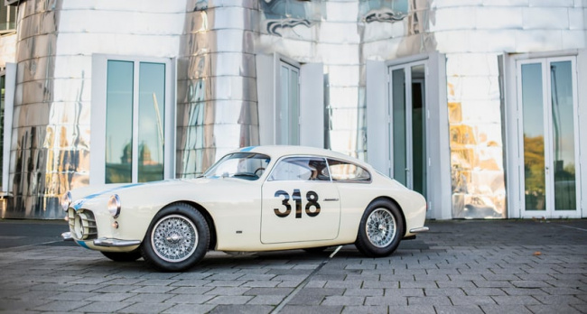 This Zagato-bodied Maserati A6G is a snow-white beauty 
