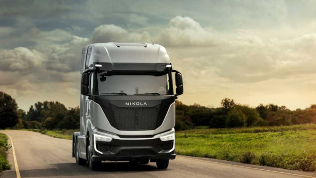 hydrogen, commercial, mobility, electric vehicles, ev infrastructure, gp joule to order 100 nikola tre hydrogen fuel cell trucks