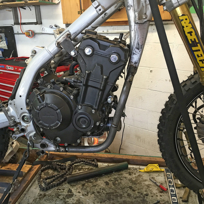 custom bike build | x-bred hondas		 | how to