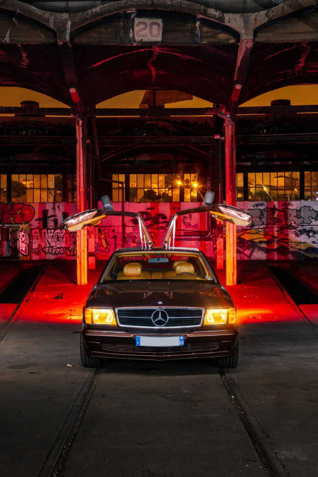 Dreams of burning rubber in Paris with five fantastic Mercedes-Benz bruisers