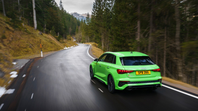 audi rs3 (2023) review: five-cylinder fury