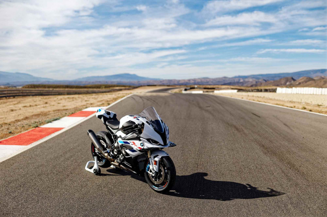The 2023 BMW S 1000 RR was bred for the racetrack.