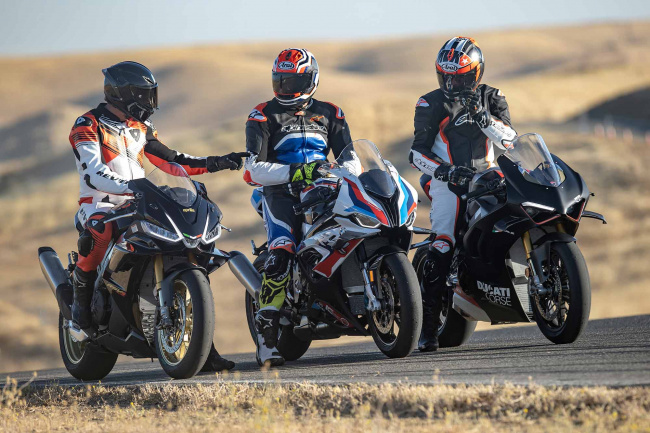 Only one second split the group’s lap times, but one motorcycle’s outright performance was brighter than the rest.