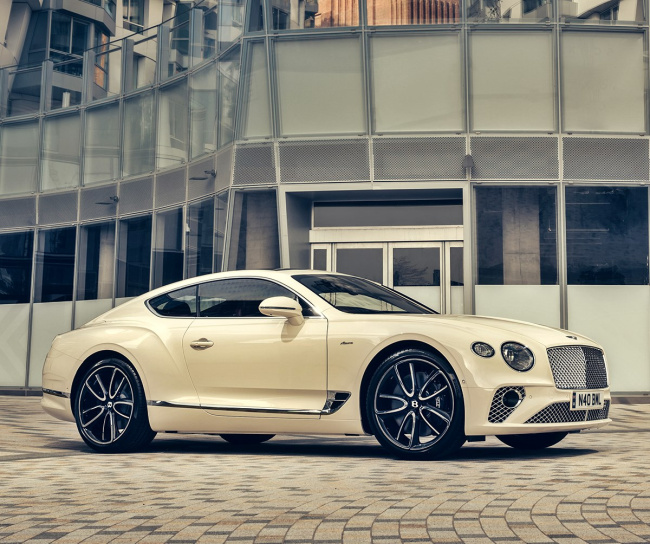 one-off bentley continental gt azure created as tribute to r type continental