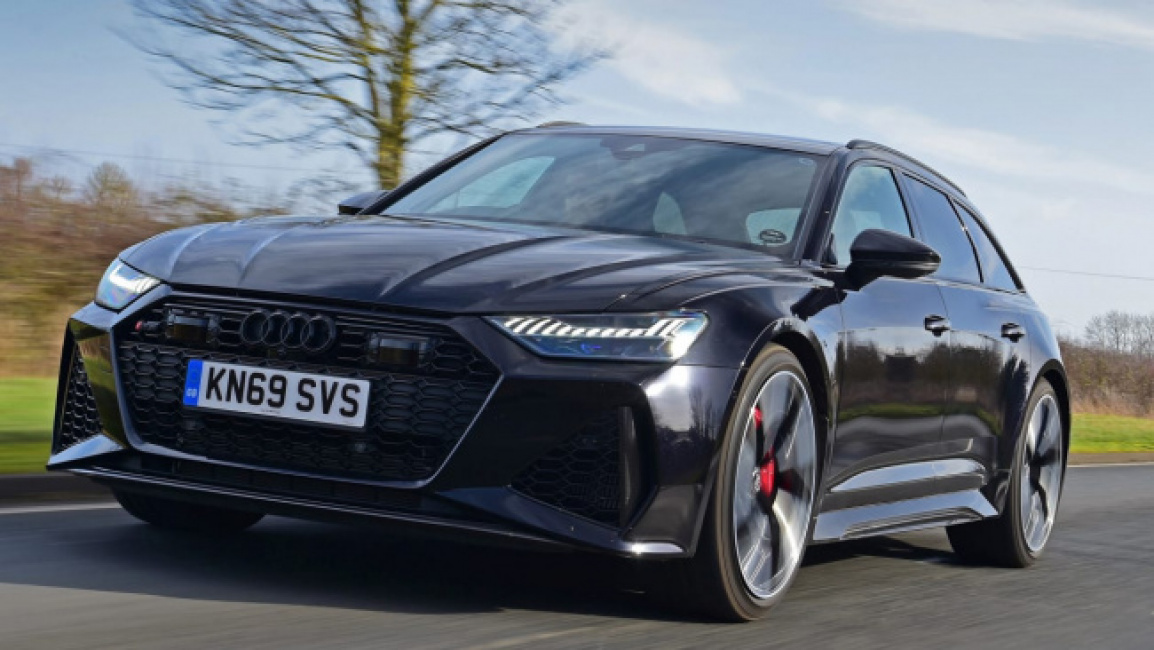 Audi RS6 2020 review - front racking