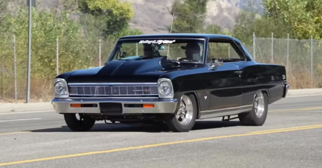 news, muscle, american, newsletter, handpicked, sports, classic, client, modern classic, europe, features, luxury, trucks, celebrity, off-road, exotic, asian, 1966 nova runs 9.5-second quarter mile with lsa