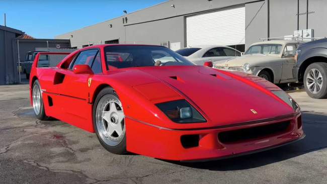 Ferrari F40 Detailing Before Auction