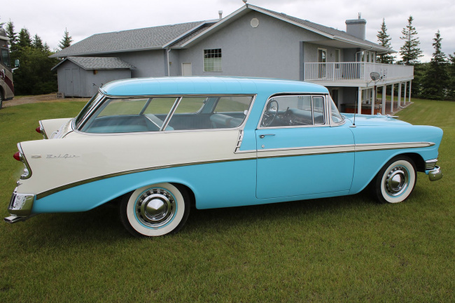 on the road: 1957 chevrolet nomad